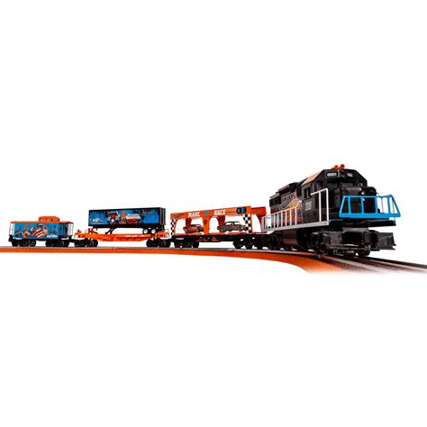 Lionel Hot Wheels Electric O Gauge Model Train Set with Remote and Bluetooth Capability ...