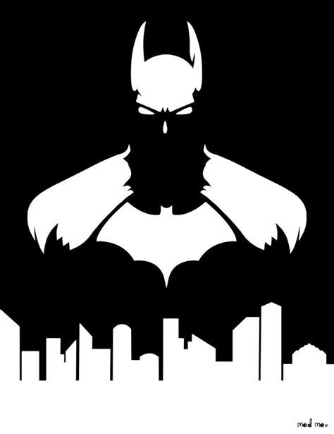 Pin by Fabio Figaro on Viktor | Batman artwork, Silhouette art, Batman wall art