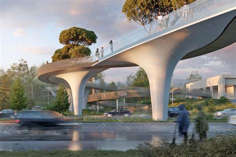 This Bridge with an Elevated Garden is a Combination of Nature and ...