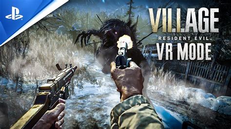 RESIDENT EVIL VILLAGE: VR MODE | OFFICIAL GAMEPLAY TRAILER (4k) | PSVR2 ...