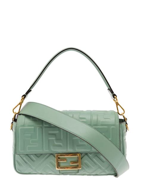 Fendi Baguette in Green | Lyst