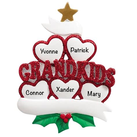 Best Place to Find Personalized Family Christmas Ornaments