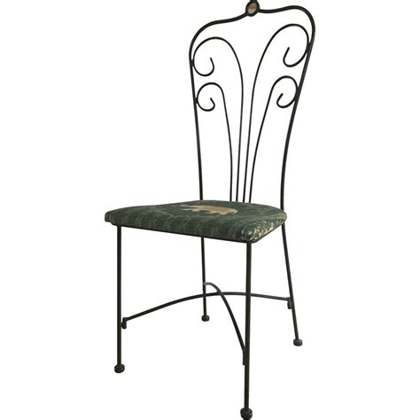 Vintage cast iron garden chair