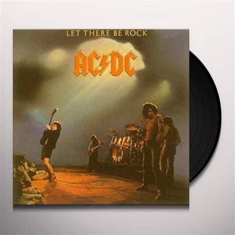 AC/DC LET THERE BE ROCK Vinyl Record - Remastered