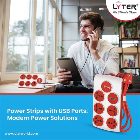 Power Strips with USB Ports: Seamless Charging Solutions - Lyter