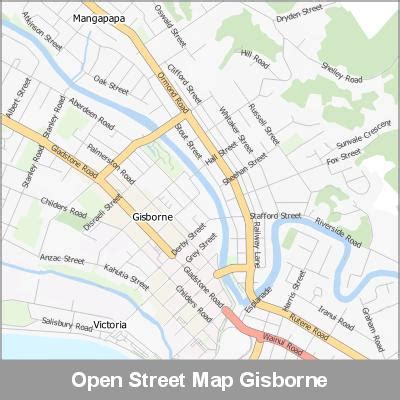 2020 Street Map Gisborne - Digital Maps