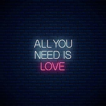 Free Vector | I love you neon sign