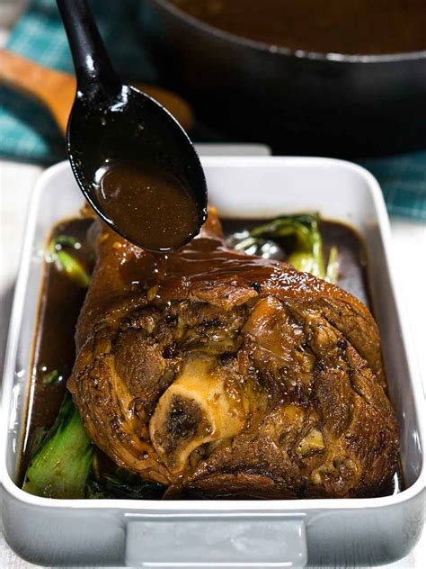 Pata Tim Recipe (Braise Pork Hock) | Amiable Foods