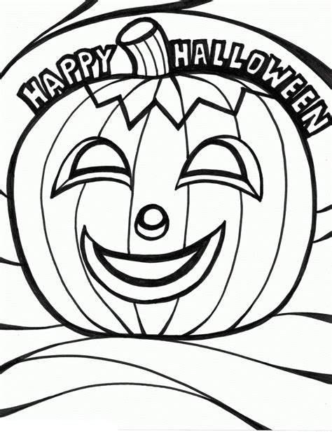 Free Printable Halloween Coloring Pages For Kids