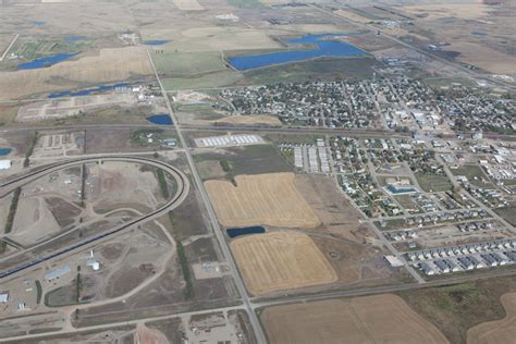 Tioga, North Dakota - Aerial Maps of Tioga, ND