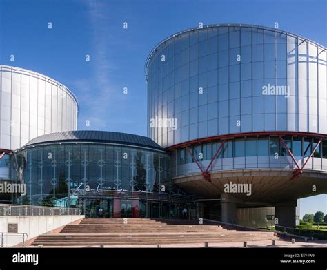 European Court of Human Rights Building, Strasbourg, France, Europe ...