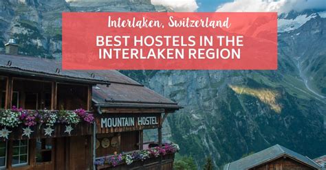 Best hostels around Interlaken - Balmers Hostel