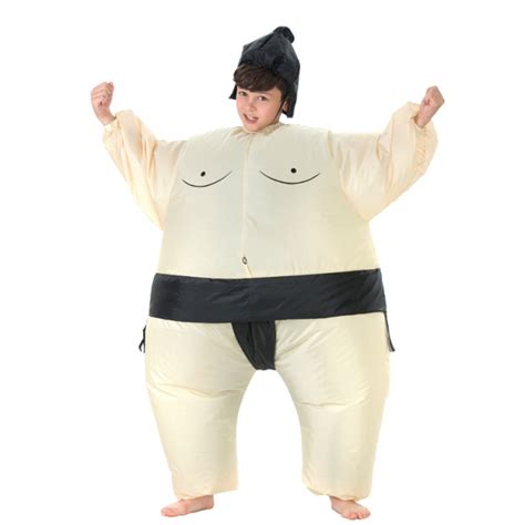 Inflatable Sumo Wrestler Costume For Kids | Costume Party World