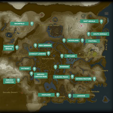 TotK Stable Locations & Map - All Stables in Tears of the Kingdom - Try Hard Guides