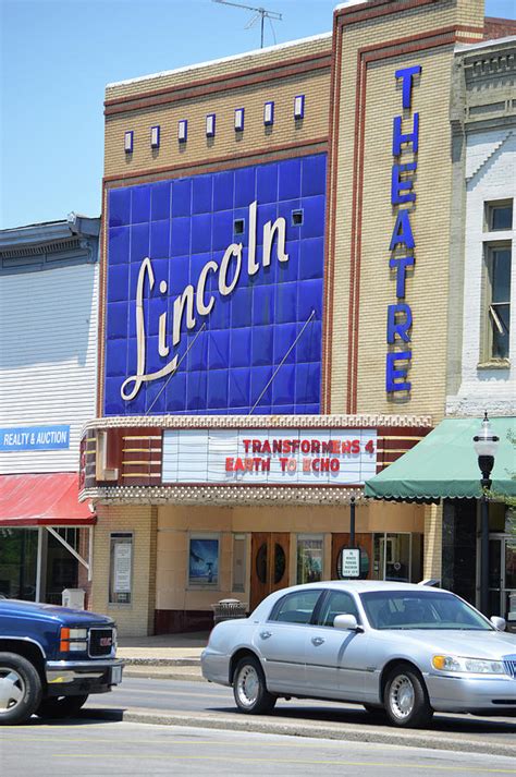 Historic Lincoln Theatre Fayetteville TN Photograph by Lesa Fine - Fine Art America