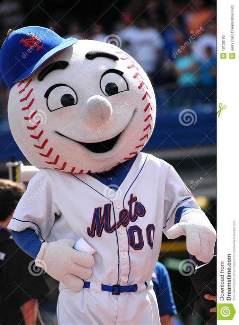 Mr. Met. New York Mets mascot Mr. Met #Sponsored , #AD, #ADVERTISEMENT ...