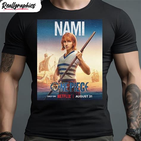 Nami One Piece Live Action Netflix Poster T Shirt - Reallgraphics