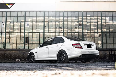 White Mercedes C Class Gets a Distinctive Appearance with Custom Matte ...