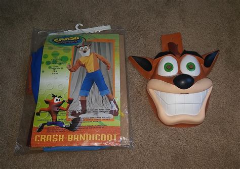 Crash Bandicoot Mask Costume