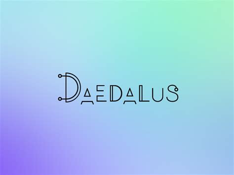 Daedalus logo by Anna Alenteva on Dribbble