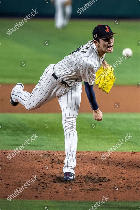 Japan Pitcher Roki Sasaki Action During Editorial Stock Photo - Stock ...