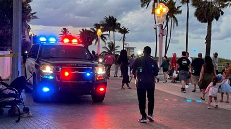 Nine People Injured in Shooting at Beach in Hollywood, Fla.