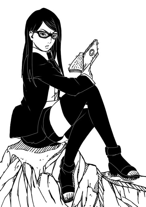 Sarada Uchiha Manga 'MIKA -Naruto NextGen-' by SunakiSabakuno on DeviantArt