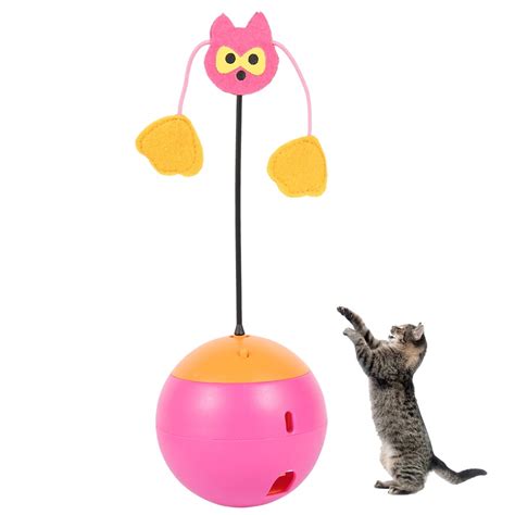 Willstar Cat Toys Interactive Cat Toy with Ball Automatic Cat Toys for Indoor Cats Kitten Toys ...