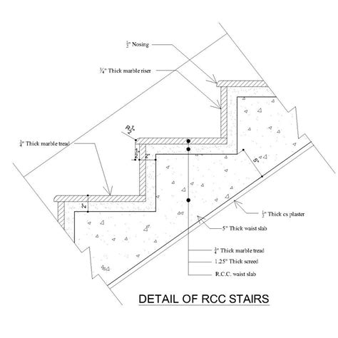 Stair Tread Profile | Stair detail, Construction details architecture, Stair design architecture