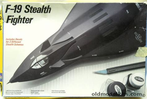 Testors 1/48 F-19 Stealth Fighter, 595