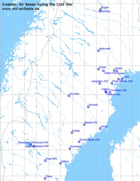 Air Bases in Sweden - Military Airfield Directory