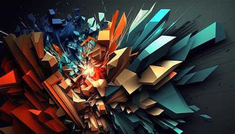 Premium AI Image | Abstract Modern 3D Texture Wallpaper for Desktop ...