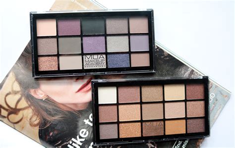 Budget Beauty: Two New MUA (Makeup Academy) Pro 15 Shade Eyeshadow ...