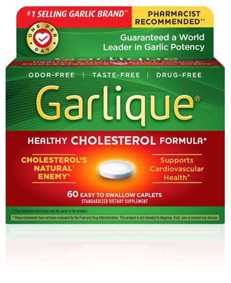 Healthy Cholesterol Formula - Garlique Garlic Supplement