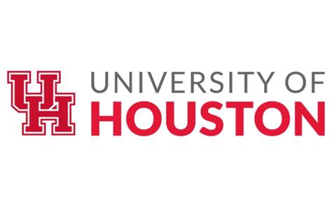 the university of houston logo on a white background