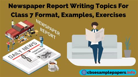 Newspaper Report Writing Topics For Class 7 Format, Examples, Exercises - CBSE Sample Papers