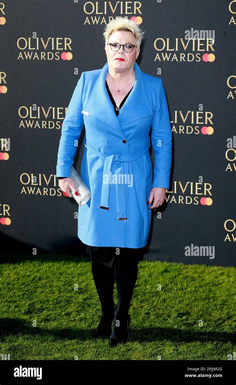 Eddie Izzard attends the Olivier Awards 2023 at the Royal Albert Hall on April 02, 2023 in ...