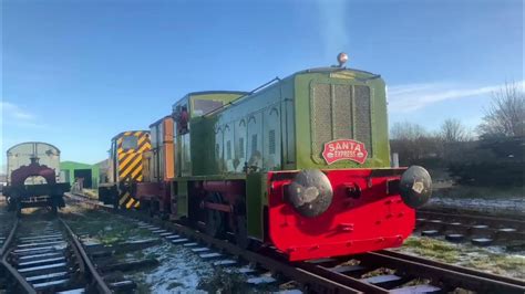 Shunting for the Santa specials at fife heritage railway. 9/12/22. - YouTube