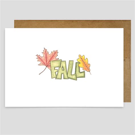 Fall - Greeting Card