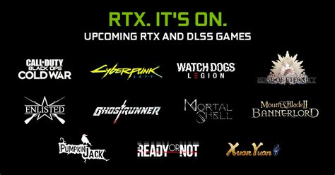 RTX ON: A Dozen More Games Will Have Ray Tracing and DLSS This Year ...