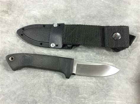 Value of COLD STEEL VG-1 8-1/8" Fixed-Blade Pendleton Hunter Knife with Sheath | iGuide.net