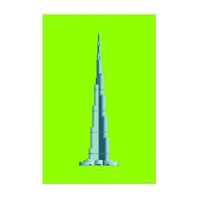 Burj Khalifa Dubai United Arab Emirates Digital Art Print/Poster - Bed Bath & Beyond - 34891653