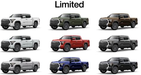 2022 Toyota Tundra Colors | Tacoma World