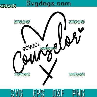 School Counselor SVG, Counselor SVG, School Psychologis SVG PNG EPS DXF