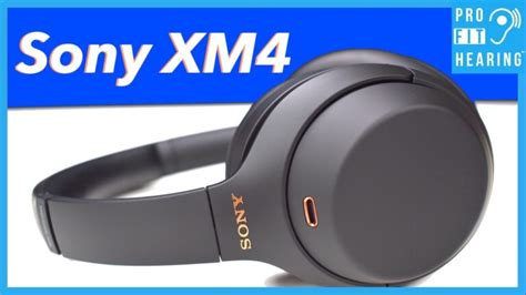 Sony WH-1000XM4 Noise Cancelling Headphones - Sony XM4 REVIEW - Pro Fit ...