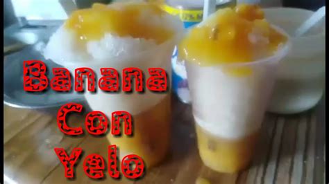 Banana Con Yelo | Pangmerienda | Pangdessert | Pangnegosyo - YouTube