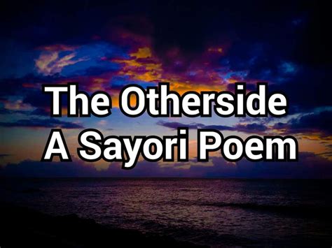 The Otherside (A Sayori Fan Made Poem) | Doki Doki Literature Club! Amino