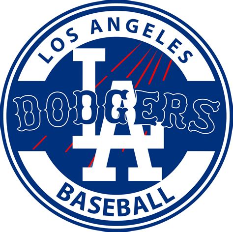 MLB Los Angeles Dodgers SVG, SVG Files For Silhouette, Los Angeles Dodgers Files For Cricut, Los ...