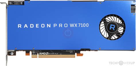 AMD Radeon Pro WX 7100 Specs | TechPowerUp GPU Database