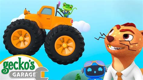 Max the Monster Truck can FLY! | Gecko's Garage | Trucks For Children | Cartoons For Kids - YouTube